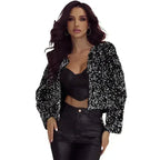 Sequin Jacket - Sparkling Party Outerwear | Femstylo