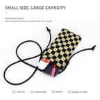 Leather mobile phone bag, mini bag, small satchel for mobile phone, phone purse crossbody - SJB-DIAMOND ELITES