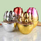 24 Pieces Stainless Steel Knife Fork And Spoon Western Dinner Set Ornaments Pi-Mart