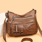 Women's Fashion Casual Soft Leather Bag Pi-Mart