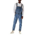 Suspender Pants Suspenders One-piece High Waist Men's Jeans Lootquake LLC