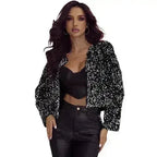 Sequin Jacket - Sparkling Party Outerwear | Femstylo