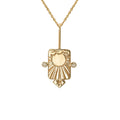Tarot Titanium Steel Necklace Inlaid Zircon Stainless Steel Pi-Mart
