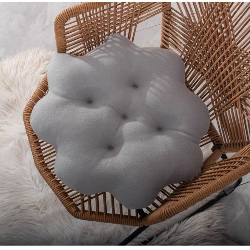 Biscuit Cushion Pu Office Dining Chair Seat Cushion Chair Cushion Pi-Mart