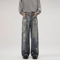 Printed Jeans Men's Loose Straight Personality All-match Lootquake LLC