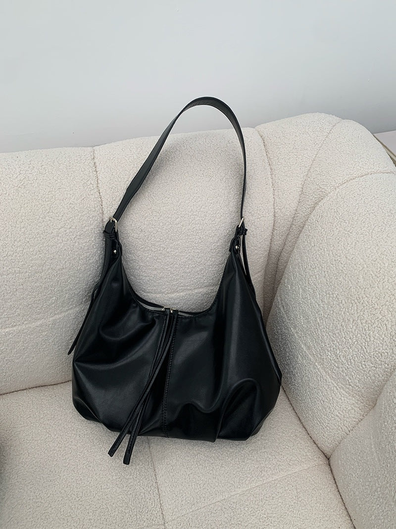 Retro Underarm Bag, Women's Autumn and Winter Fashion Tote Bag, Large Capacity Crossbody Bag - SJB-DIAMOND ELITES