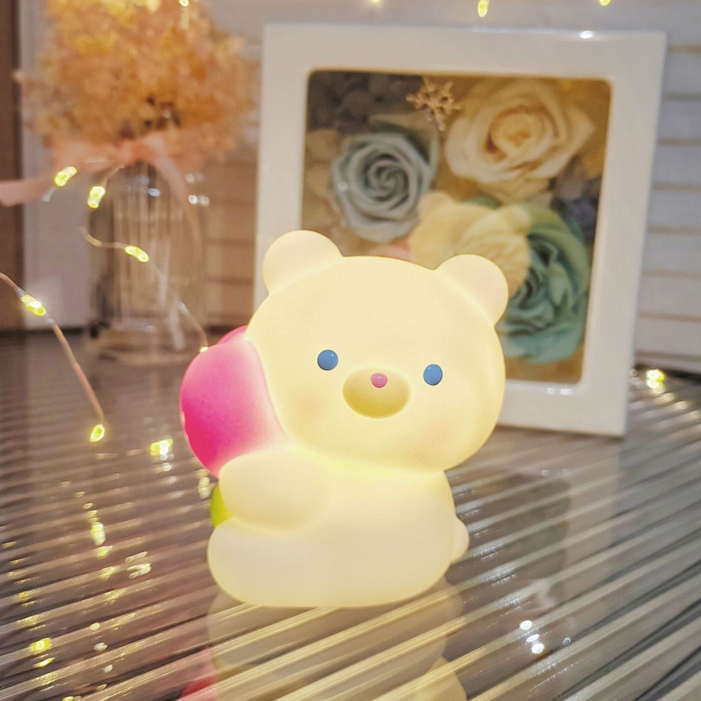Cartoon Luminous Toy Children Cute Led Small Night Lamp Pi-Mart