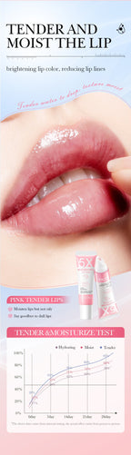 Remove Dark Lip Balm Lightening Melanin Mask Gloss Exfoliating Lip Pink Treatment Reduce Lip Lines Improve Dryness Moisturizing