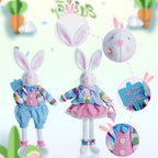 Easter Bunny Doll Easter Party Ornaments Pi-Mart