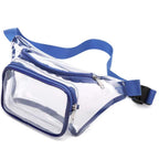 PVC transparent bag waterproof fanny pack Storage Bag for Portable Travel & Sports | Durable Fanny Pack with Clear Design for Secure and Easy Access - SJB-DIAMOND ELITES