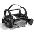 Portable vanity case transparent cosmetic bag, toilet bag storage bag, cosmetic bag transparent bag, Transparent Cosmetic Bag, - SJB-DIAMOND ELITES