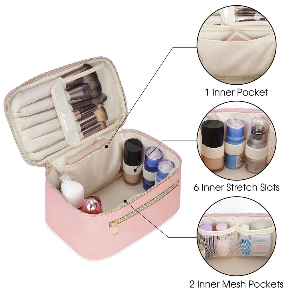 Large capacity waterproof toiletry bag, storage bag travel toiletries set cosmetic bag, makeup bag with compartments, travel makeup bag,Makeup bag organizers, - SJB-DIAMOND ELITES