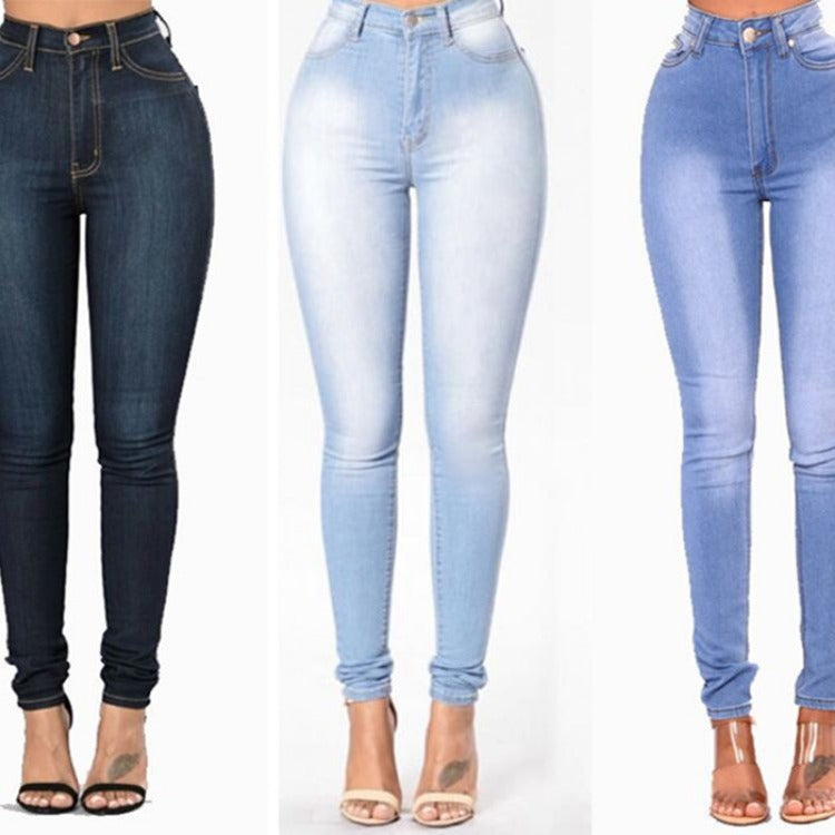 Women's Fashion Slim Stretch Jeans JN08210501 - SJB-DIAMOND ELITES