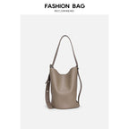Bucket bag ladies simple, large capacity shoulder bag, versatile hobo bag with crossbody strap - SJB-DIAMOND ELITES