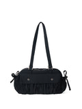 Small shoulder bag for women, pleated nylon underarm bag, baguette bag, fashionable large capacity shoulder bag for women hobo