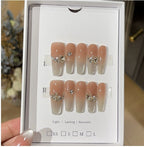 1035- Handmade press on nails fake nails removable