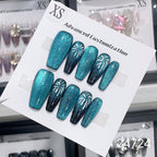 0967- Handmade press on nails fake nails removable