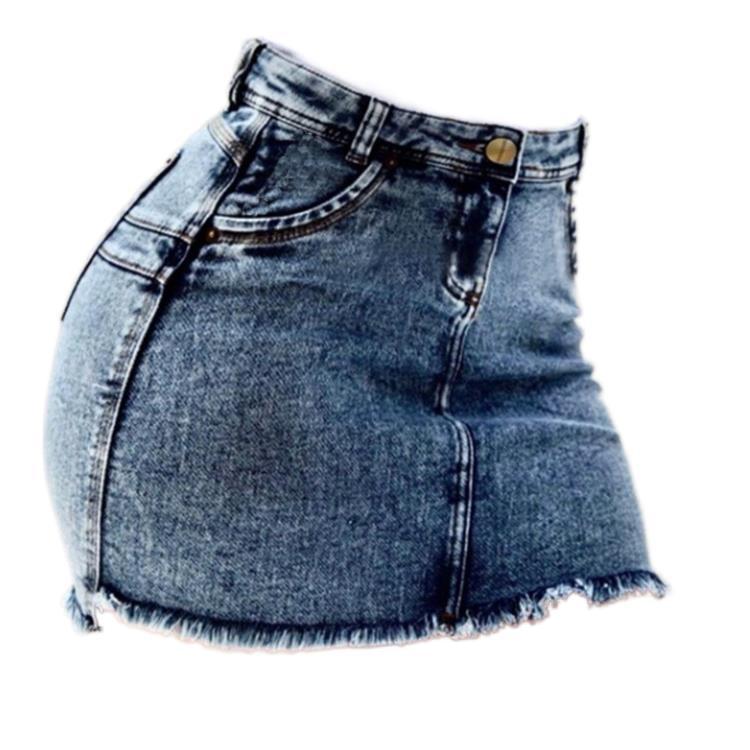 Women's Denim Shorts - Frayed Raw Hem Ripped Jeans Shorts - SJB-DIAMOND ELITES