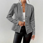 Button Pattern Small Suit Jacket Pi-Mart