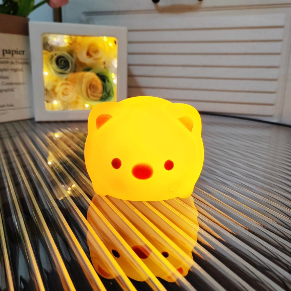 Cartoon Luminous Toy Children Cute Led Small Night Lamp Pi-Mart