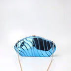 Acrylic Striped Minimalist Chain Banquet Bag, Evening Purse, Evening Bags for Women Formal, Clutch Purse, Clutch Purse Casual, - SJB-DIAMOND ELITES
