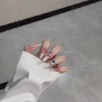 1025- Handmade press on nails fake nails removable