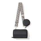 Small crossbody bag for women, 2 in 1 mobile phone satchel design, shoulder crossbody bag, multifunctional wide strap - SJB-DIAMOND ELITES