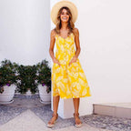 Plus Size Sexy Suspender Beach Dress & Summer Robe