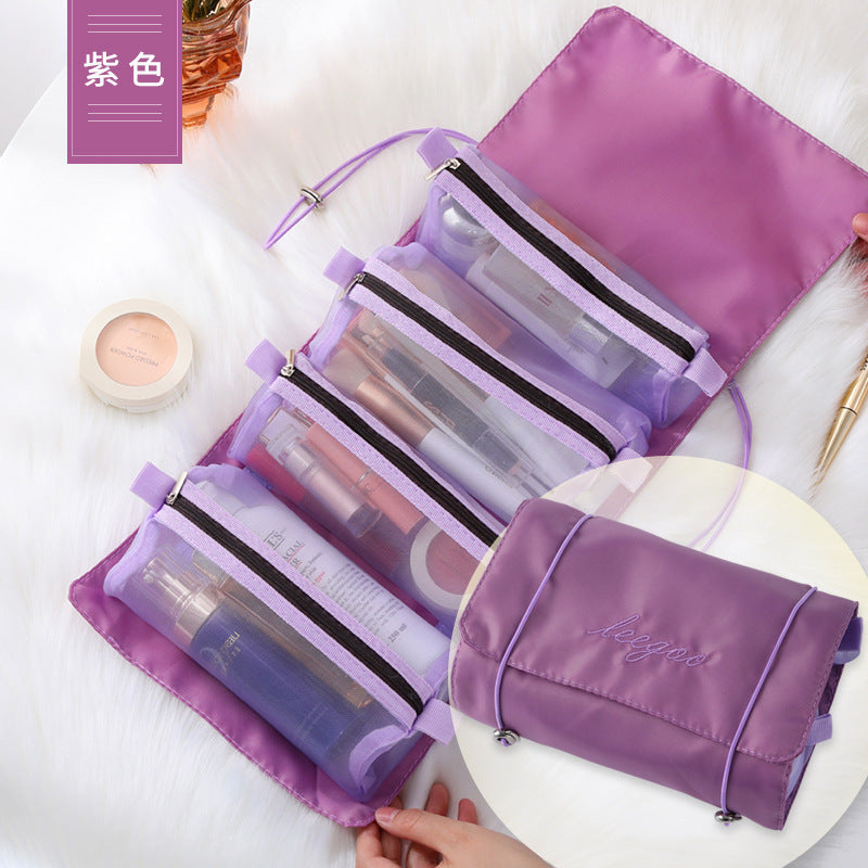 Four-in-one cosmetic bag, makeup bag organizers,Travel makeup bag,Portable travel storage portable toilet bag, - SJB-DIAMOND ELITES