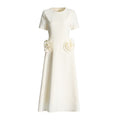 Fashion Personalized Flower Stitching Dress Women Pi-Mart