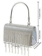 Bling Diamonds Rhinestone Tote Women Bags Purse Prom Evening Cltuch Crossbody Lady Handbags - SJB-DIAMOND ELITES