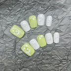 1003- Handmade press on nails fake nails removable