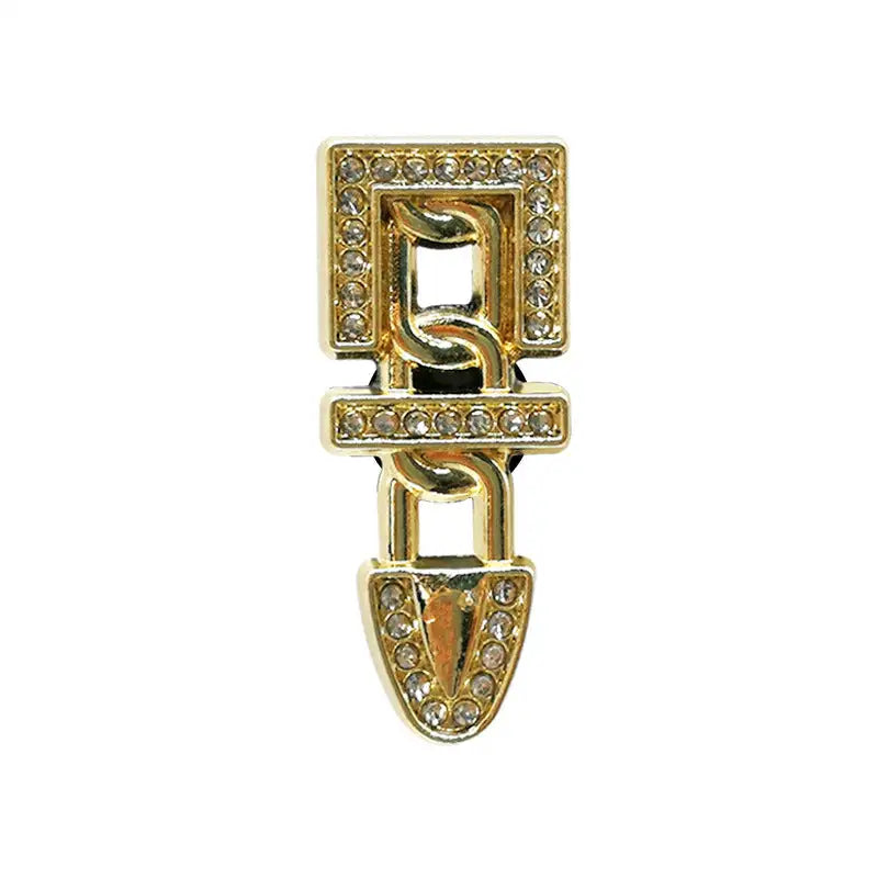 Hole Shoes Accessories Metal Buckle