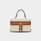 Chic Women's Bag Spring Shoulder Bag – Portable Hard Fashion Small Square Bag for Everyday Style Crossbody
