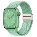Metal Magnetic Buckle Nylon Braided Stretch Strap - SJB-DIAMOND ELITES