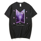 Letter Print Cotton T Shirt Fashion Brand Short Sleeve Tops Man Women Summer New Cool Tees Loose Men's Clothing - SJB-DIAMOND ELITES