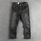 Fashion American Washed Black Gray Jeans Men Lootquake LLC