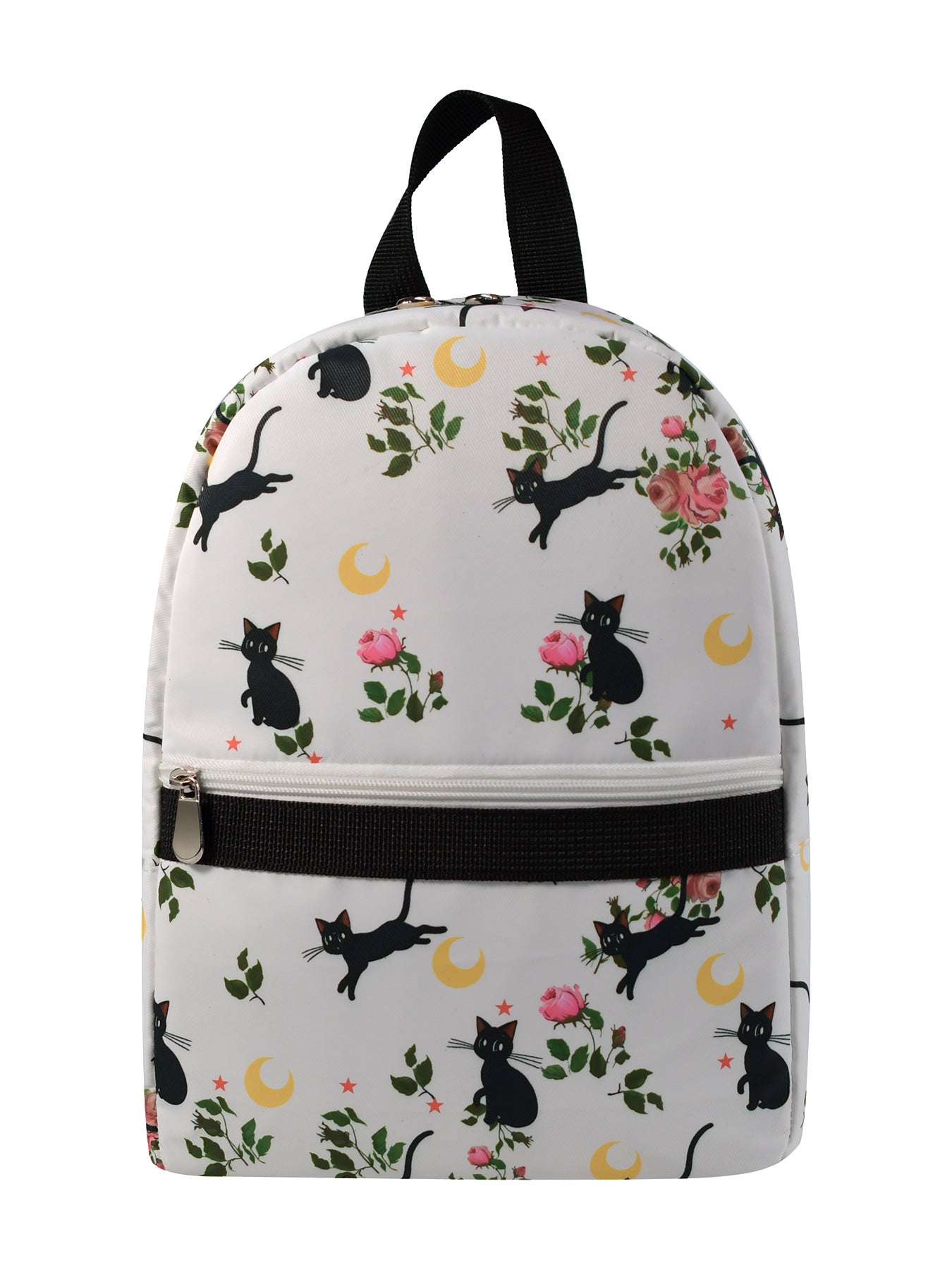 Nylon waterproof printed backpack, stylish large capacity women's travel backpack purse, storage backpack, - SJB-DIAMOND ELITES