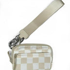 Transparent PVC Card Bag – Portable Wrist Bag for Bank Card & Change Storage