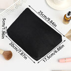 Linen printed cosmetic bag, cosmetic lipstick storage bag, small simple zipper evening clutch bag, - SJB-DIAMOND ELITES