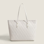 Women top handle purse, large capacity student tote bag, fashion handbag, texture solid color versatile shoulder bag - SJB-DIAMOND ELITES