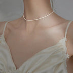 Necklace Female Clavicle Chain Starry Sterling Silver Necklace Lootquake LLC