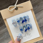 1024- Handmade press on nails fake nails removable