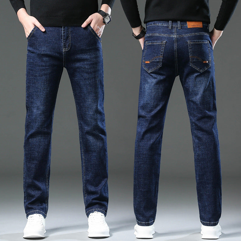 Men's Casual Loose Straight High Stretch Jeans Lootquake LLC