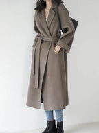 Fashion Loose Cool Woolen Coat Women Pi-Mart