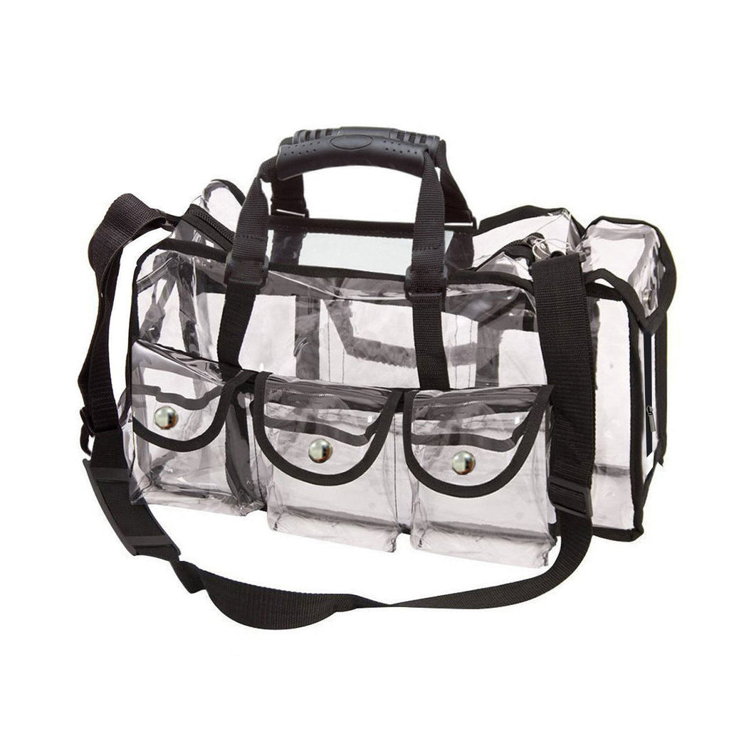 Transparent PVC cosmetic bag, waterproof swimming bag, washing beach bag, large-capacity cosmetic bag, large-capacity storage bag - SJB-DIAMOND ELITES