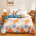 Cotton Duvet Cover One-piece Wholesale Pure Single Double Student Dormitory Bed Sheet Four-piece Set Pi-Mart