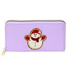 Women's alphabet embroidered wallet, long coin purse, nylon zipper ticket holder, multi-function card bag - SJB-DIAMOND ELITES
