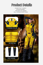 onepiece Halloween movie cos suit Deadpool 3 Wolverine costume playing suit printed jumpsuit - SJB-DIAMOND ELITES