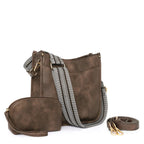 Fashion crossbody shoulder bag, versatile women's crossbody bag with two shoulder straps, small women crossbody bag, Small Crossbody Purse for Women Triple Zip, - SJB-DIAMOND ELITES
